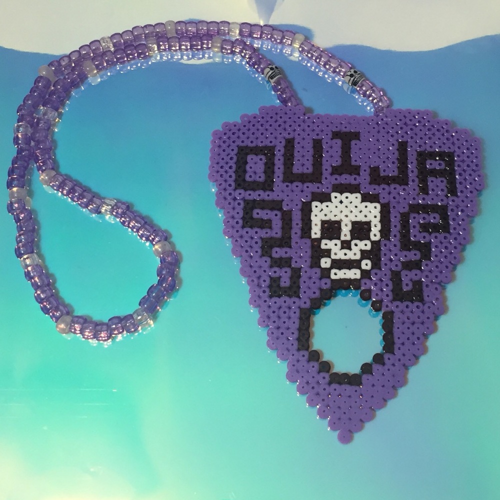 Rave Kandi Necklace Ouija Board Piece
